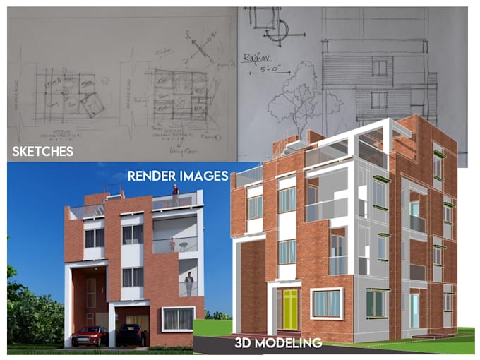 design your building from concept to 3d visualization