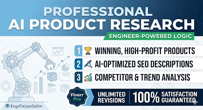 do ai powered product research and SEO descriptions for your store