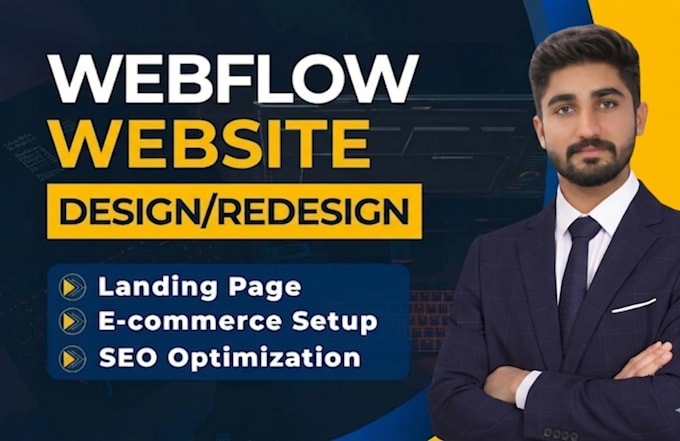 design, redesign, or develop webflow website, webflow expert