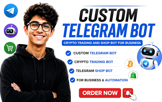 telegram bot telegram automation telegram shop bot, crypto bot, mini game, slot