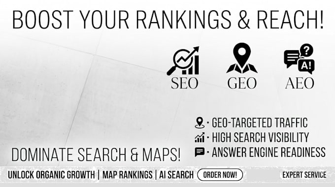 do audit of SEO, aeo, and GEO