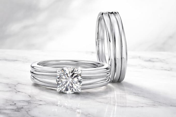 create professional high end 3d cad jewelry realistic rendering and animation