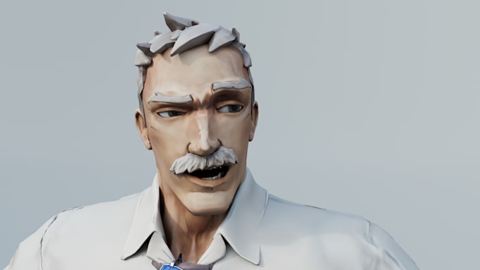 3d character modelling creation