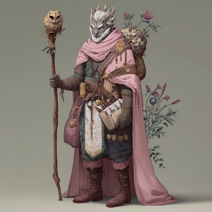 point a dnd character art and dnd fantasy charcter