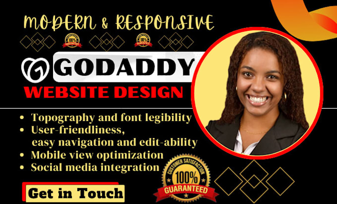 redesign godaddy website godaddy landing page