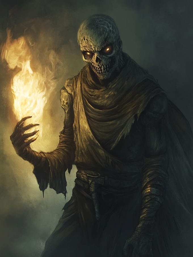 do horror character design