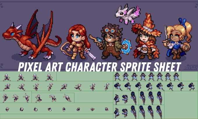 create pixel art character animation nsfw pixel art retro 2d pixel sprite sheet