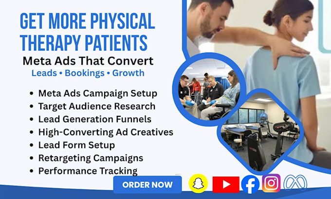 get high paying physical therapy physio therapy leads patients using meta ads
