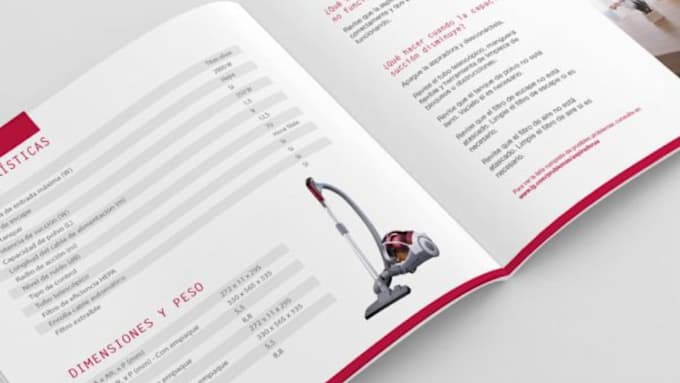 design professional instruction manual, user guide, step by step illustration
