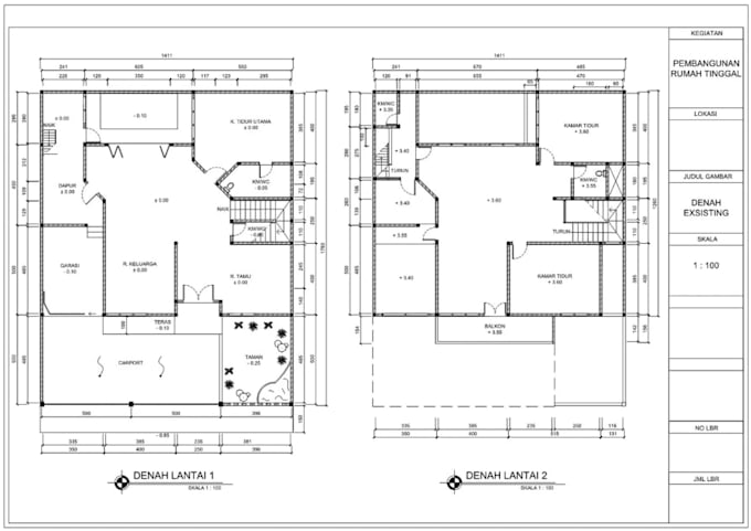 be your architect, draftsman for building plan section,elevation plan in autocad
