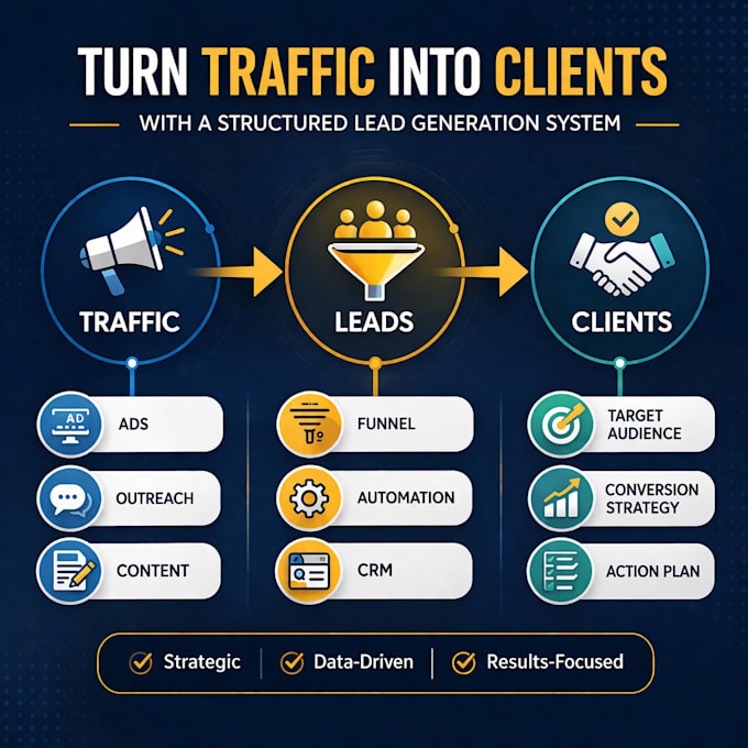 design a client attracting lead gen system for your business