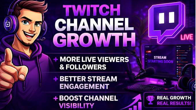 do twitch live stream promotion for viewers