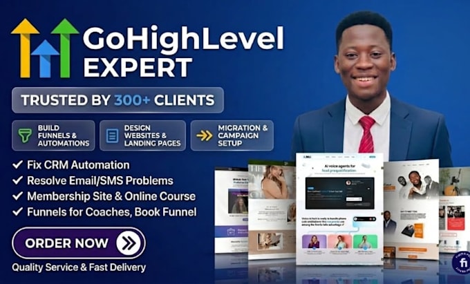 create gohigh level sales funnel ghl website expert gohighlevel landing page