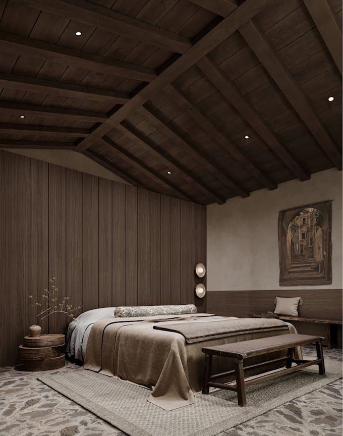 design airbnb interior house renovation home redesign visualization plan layout