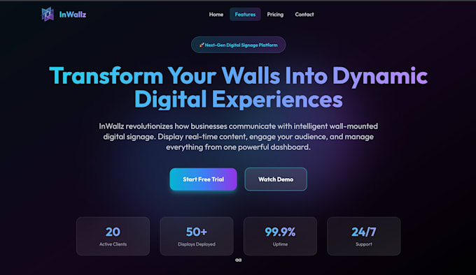 create websites using react and python