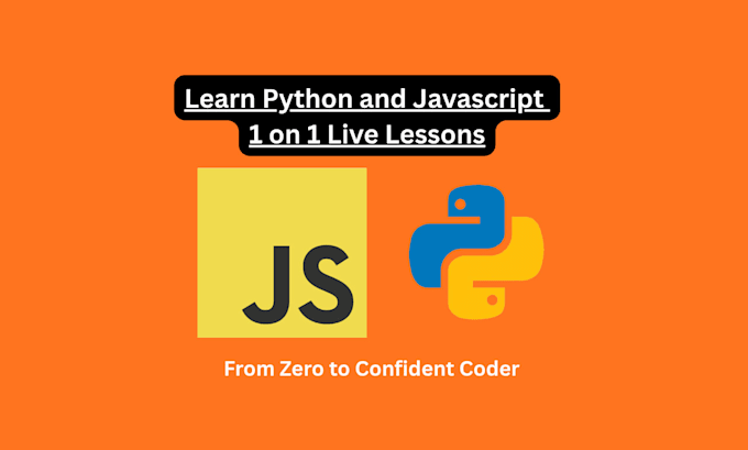 teach you javascript and python in 1 on 1 live lessons