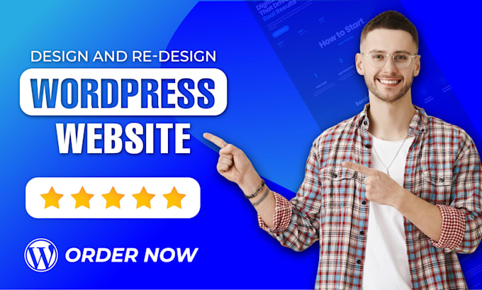Design and develop a responsive wordpress website by Ahmedsheikh891 ...