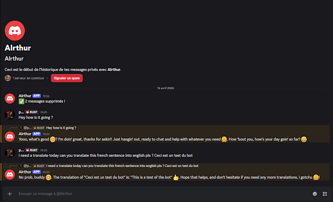 create a custom ai discord bot for your server