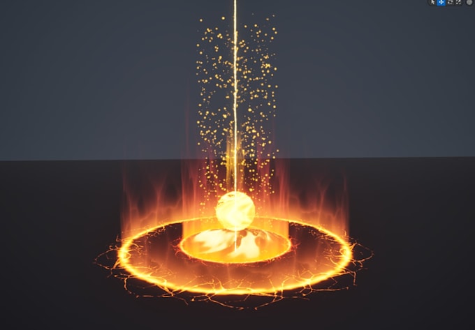 proffesionally create visual effects for your project in unreal engine 5