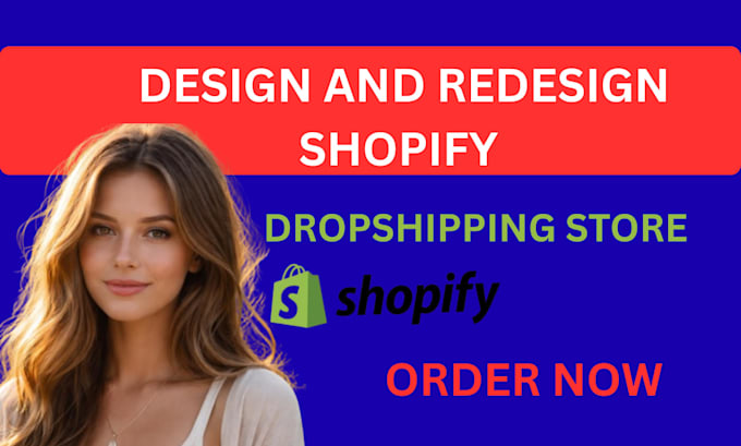 design or redesign a high converting shopify store