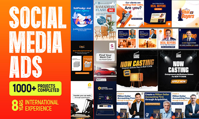 create ad design and instagram post ad creative
