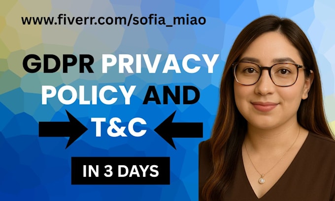 draft terms and conditions, gdpr privacy policy, contracts