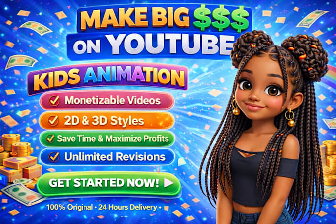 create kids learning videos for youtube channel