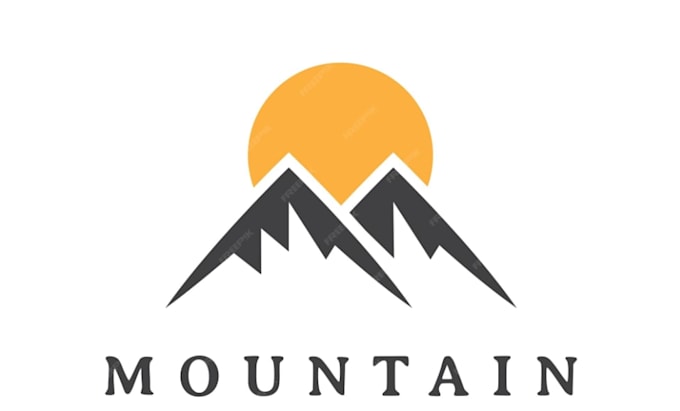 do modern line art text or badge logo design