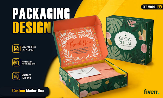 do packaging box, mailer box, amazon packaging, gift box and subscription box