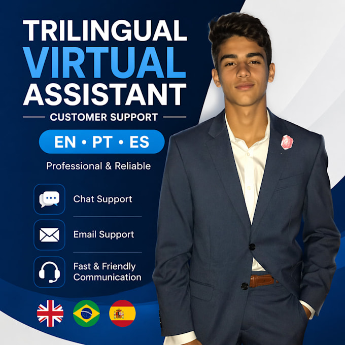 be your trilingual virtual assistant for customer support