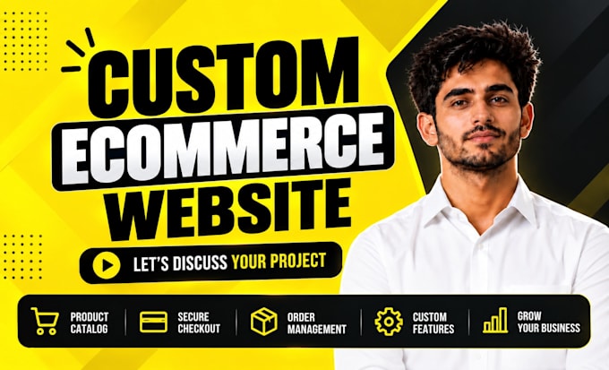 do ecommerce website development for dropshipping, clothing store or custom need