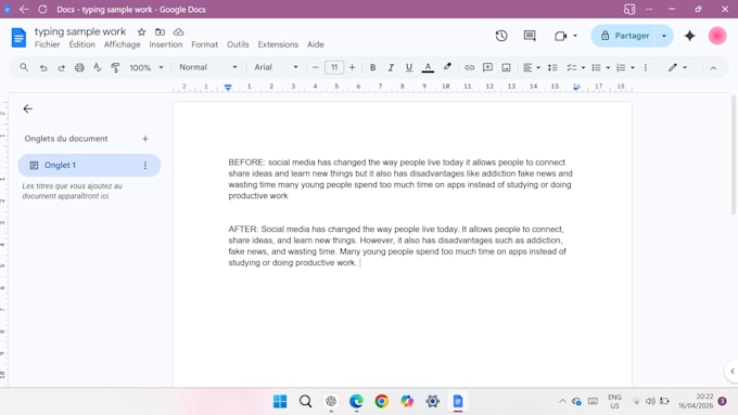 type and format PDF or handwritten notes