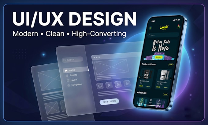 Design modern mobile app and website ui ux in figma by Abdelrhmanehab3 ...