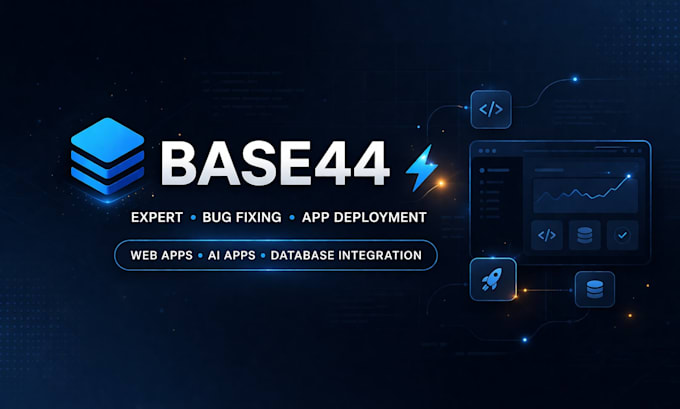 base44 expert base44 bug fixing base44 app deployment base44 app web app base44