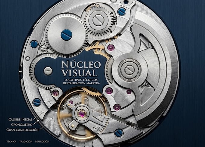 design a luxury logo for watchmaking and precision optics