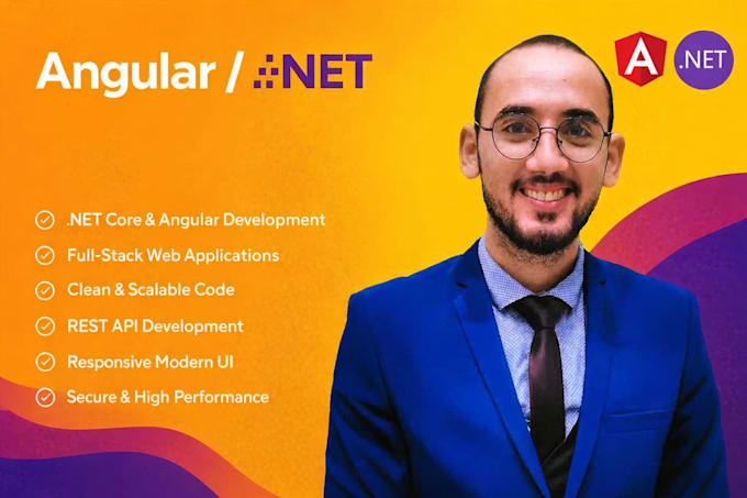 develop dot net core and angular applications