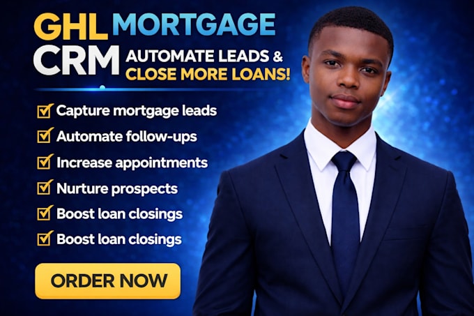 setup ghl CRM for mortgage brokers