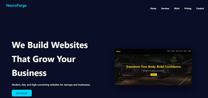 Build a modern responsive website for your business by Khubaib_razi ...
