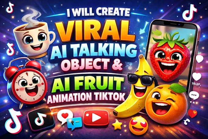 create viral ai talking object and ai talking fruit animation