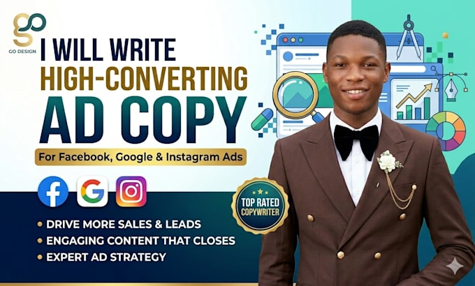 Write high converting ad copy for facebook, google and instagram ads by ...