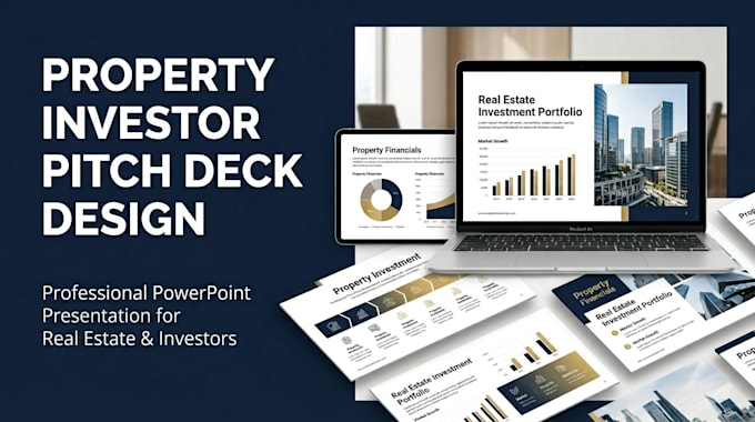 create property investor powerpoint presentation and pitch deck design