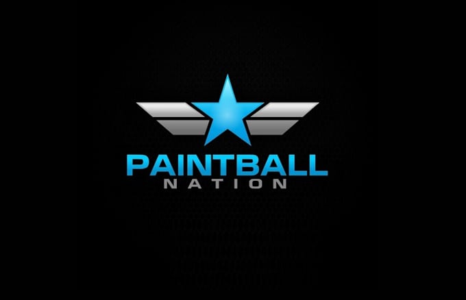 design improve paintball nation logo