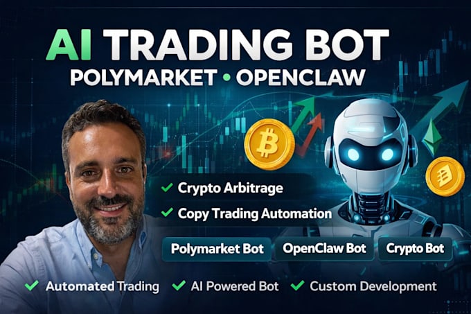 develop polymarket bot, openclaw ai trading arbitrage copy trading crypto bot