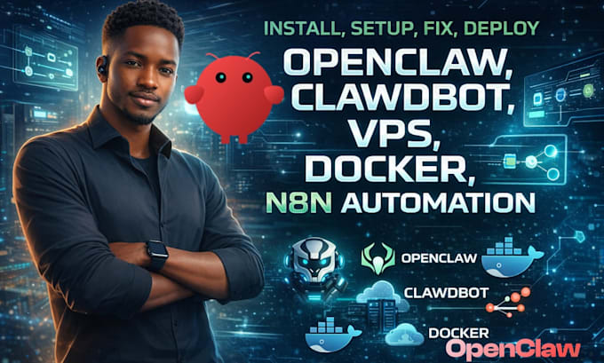 install fix deploy open claw vps setup clawdbot docker n8n automation claude ai