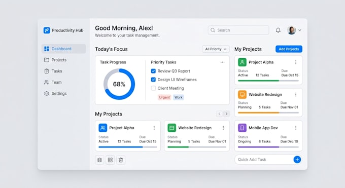 design UI UX with fast turnaround