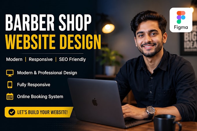 build modern barber website