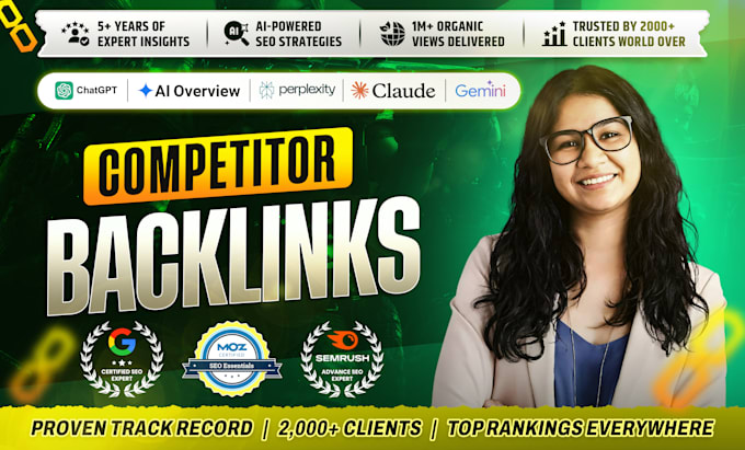 provide competitor backlinks to boost your google ranking