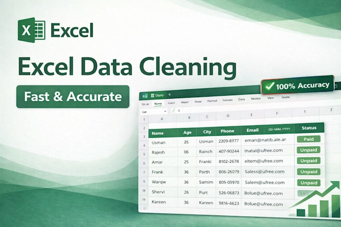 be a virtual assistant for data entry copy paste and excel data entry