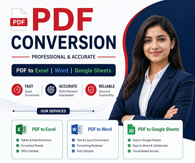 convert PDF to clean and structured excel data