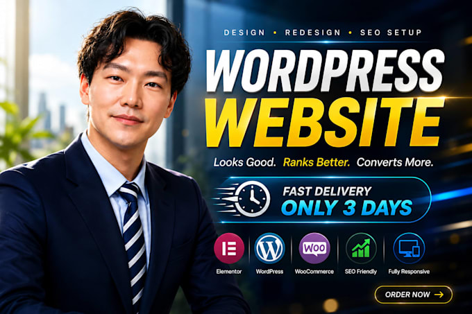 build a clean wordpress landing page that converts in 3 days